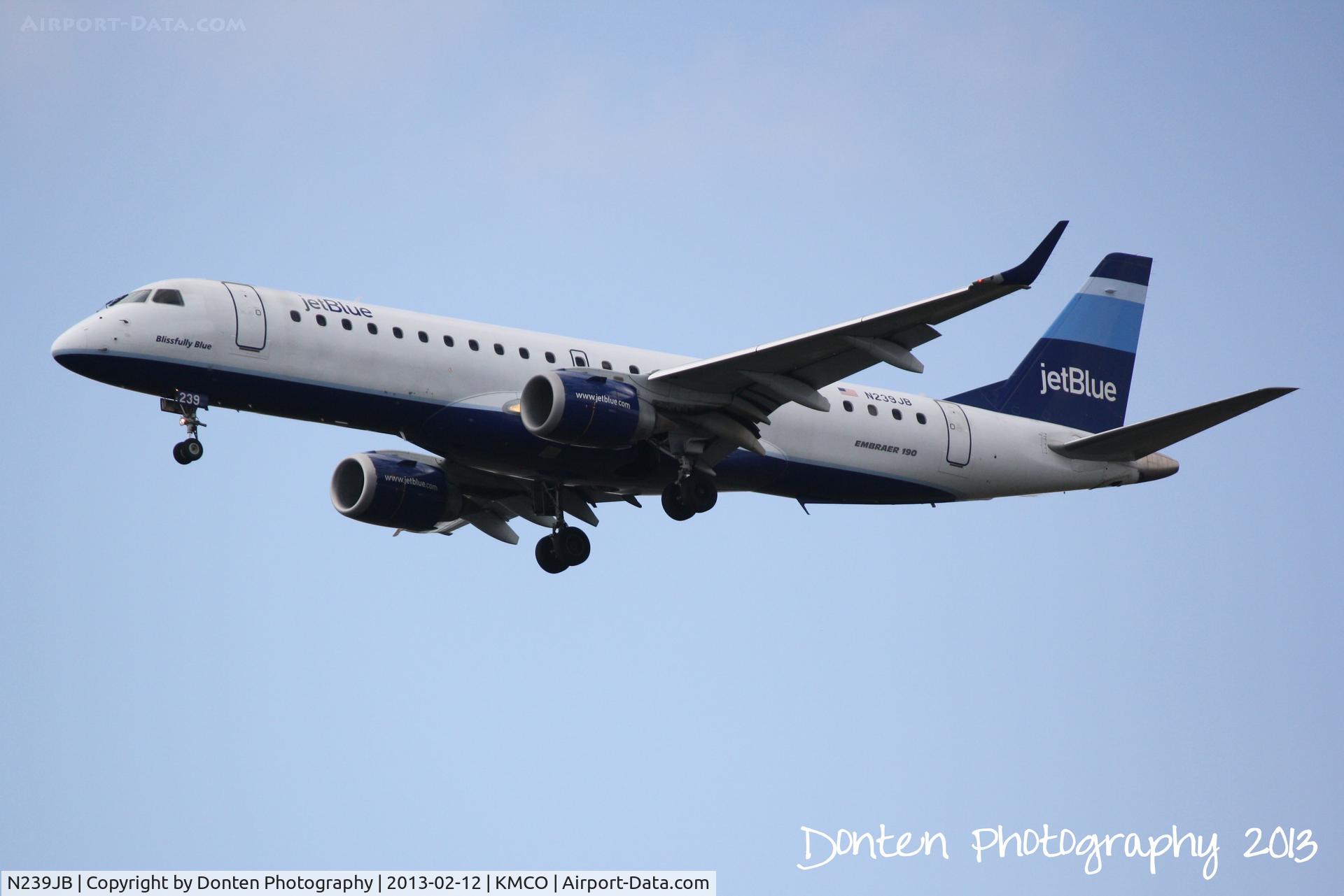 N239JB, 2006 Embraer 190AR (ERJ-190-100IGW) C/N 19000040, JetBlue Flight 748 