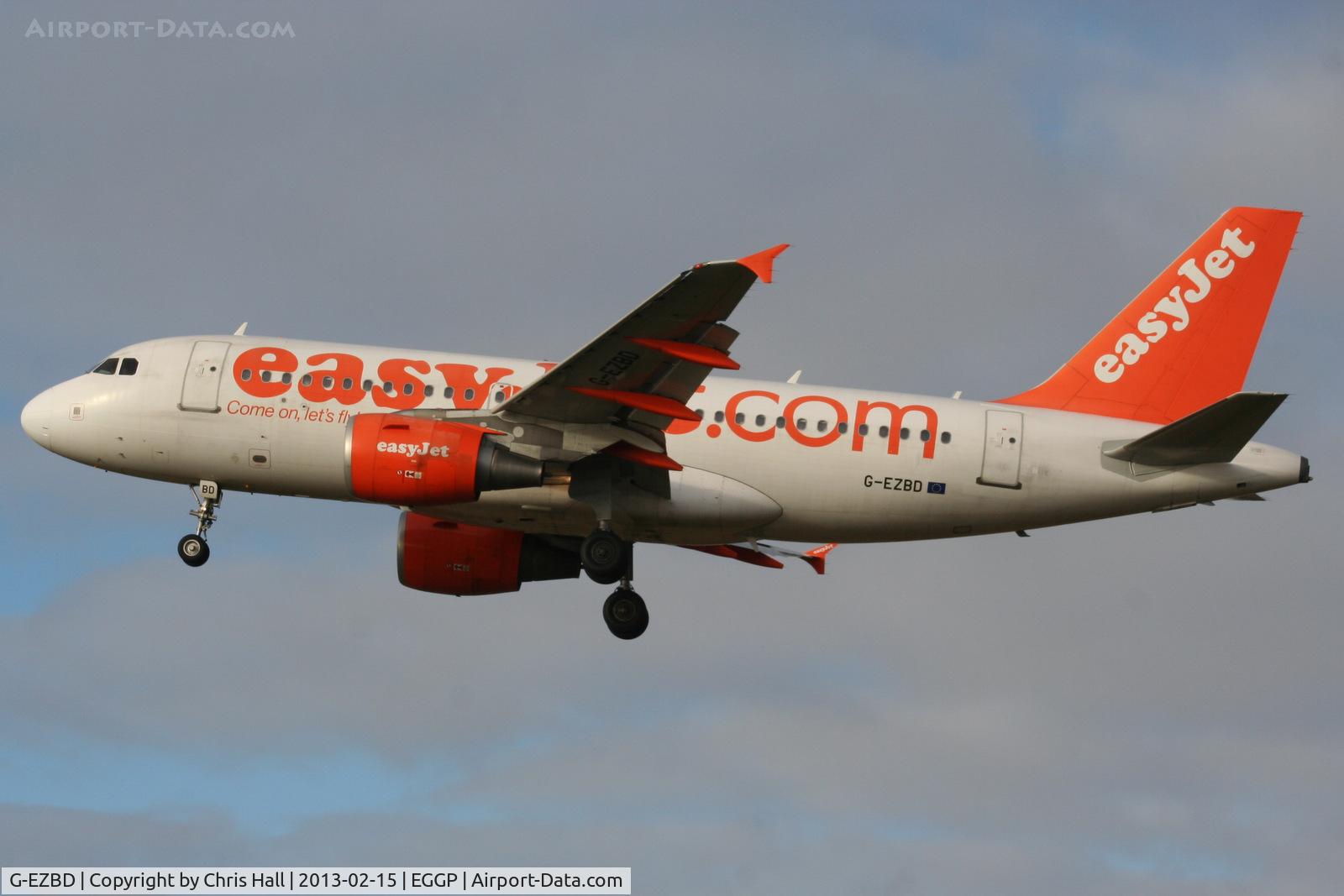 G-EZBD, 2006 Airbus A319-111 C/N 2873, easyJet