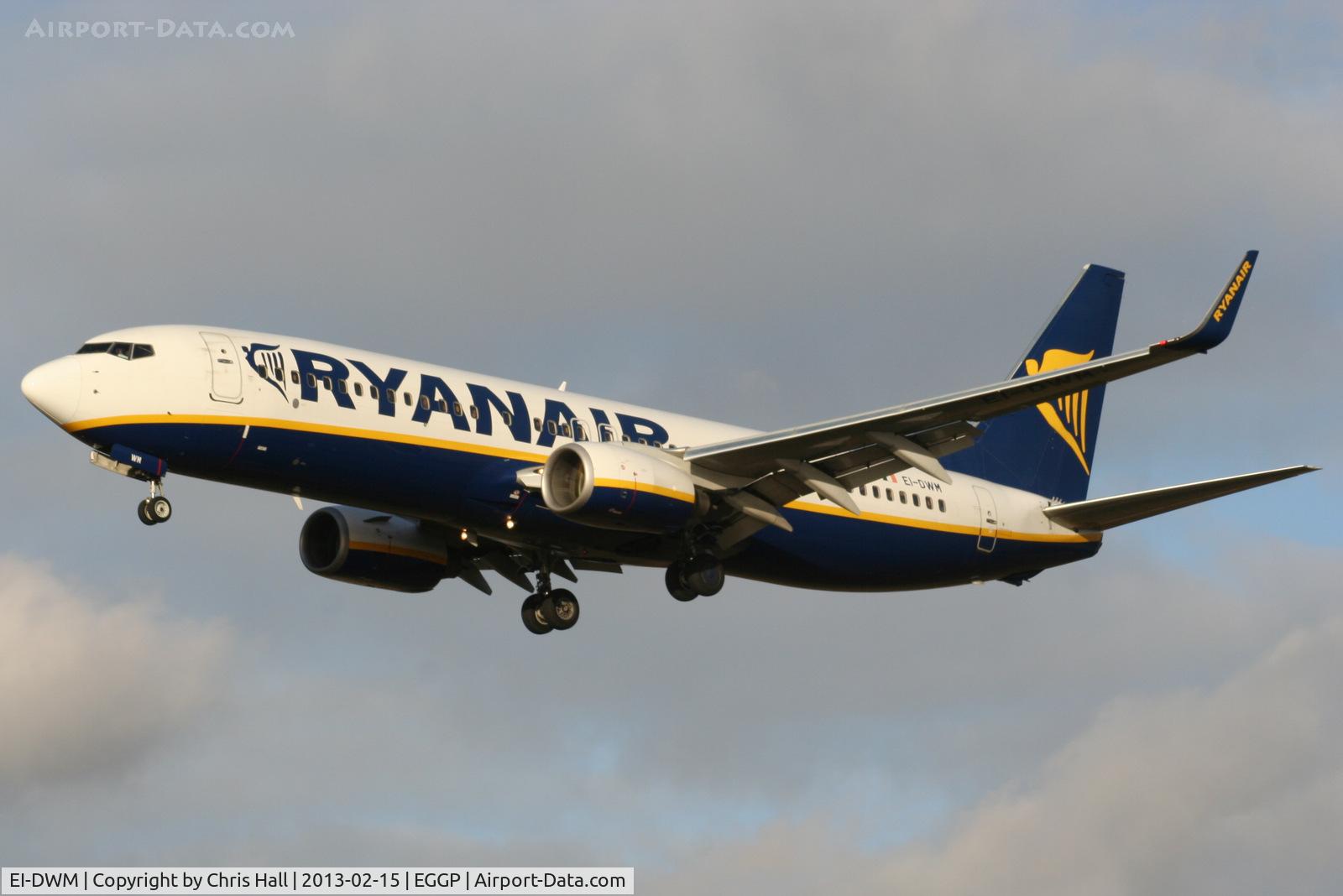 EI-DWM, 2007 Boeing 737-8AS C/N 36080, Ryanair