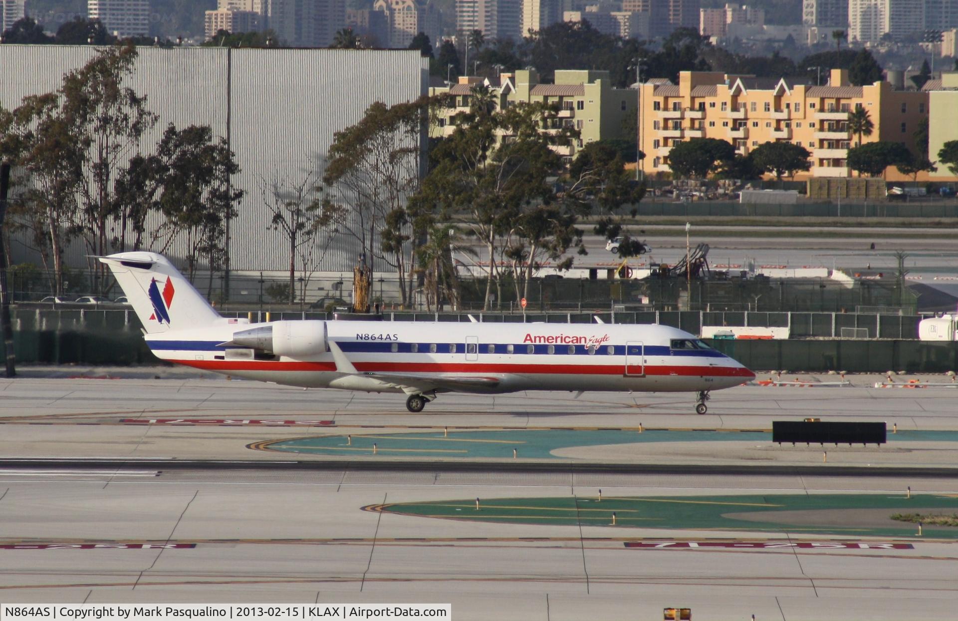 N864AS, 2001 Bombardier CRJ-200ER (CL-600-2B19) C/N 7502, CL-600-2B19