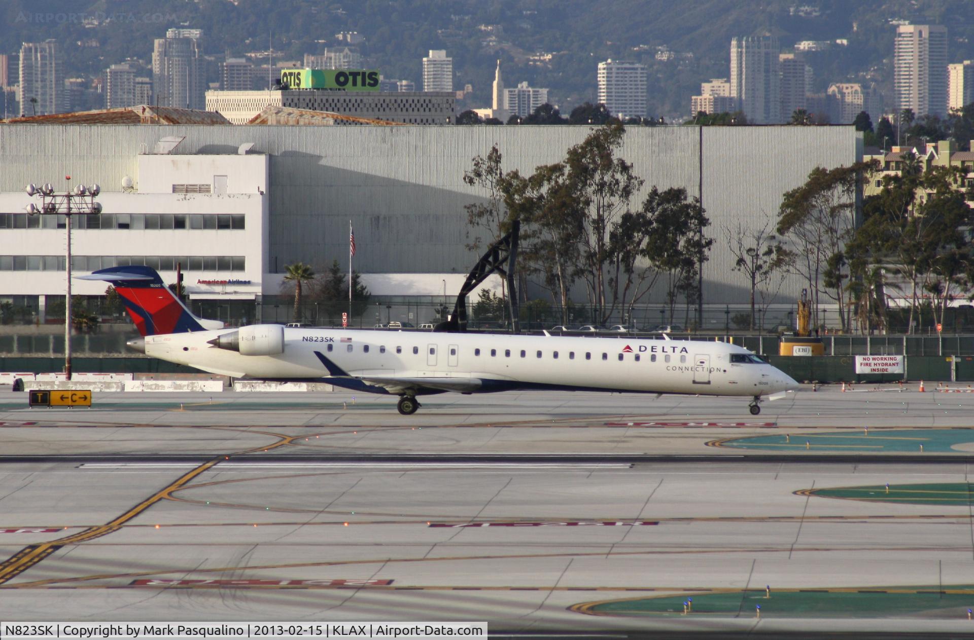 N823SK, 2008 Bombardier CRJ-900ER (CL-600-2D24) C/N 15205, CL600-2D24
