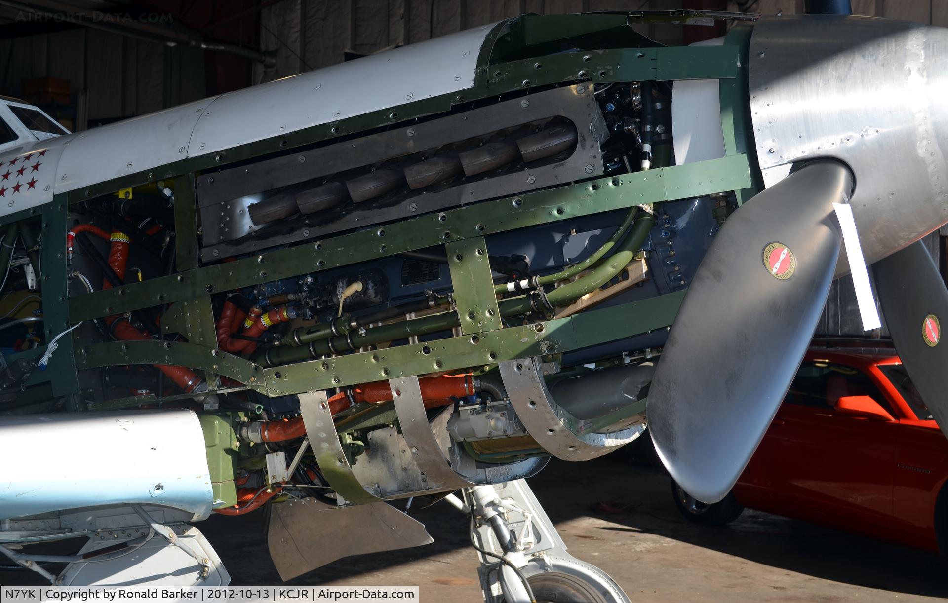 N7YK, 1996 Yakovlev Yak-11 C/N 51-24D, Culpeper Air Fest 2012