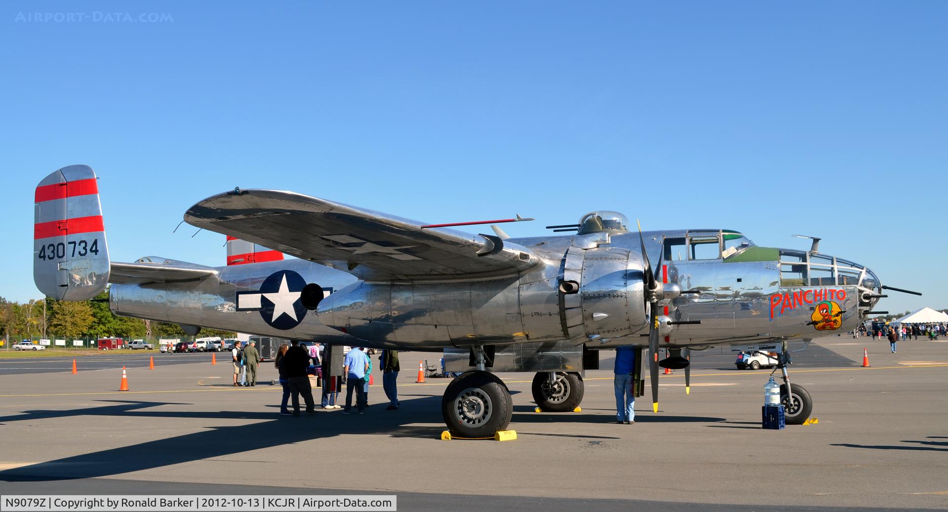 N9079Z, 1944 North American TB-25N Mitchell C/N 108-34009, Culpeper Air Fest 2012