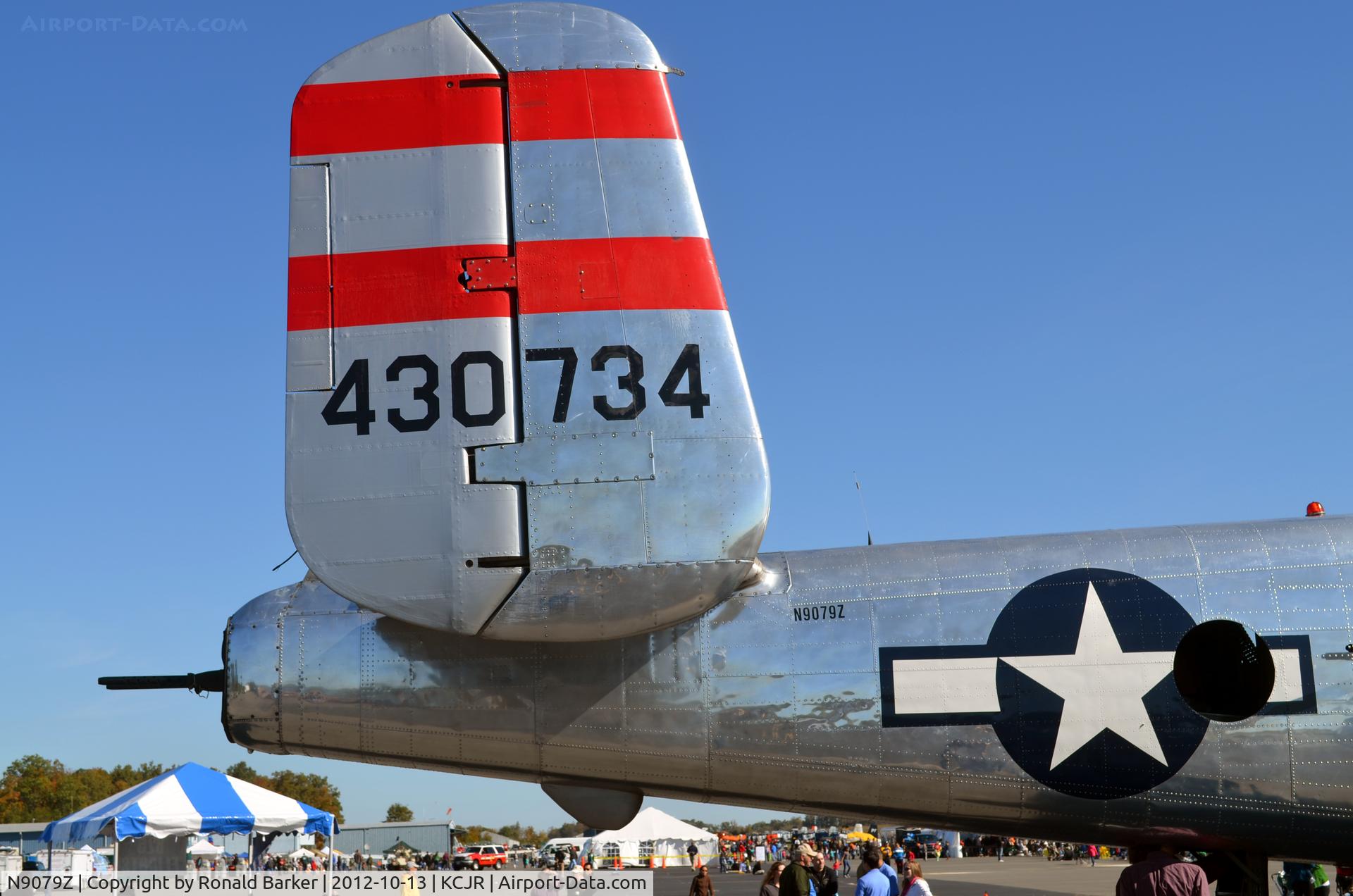 N9079Z, 1944 North American TB-25N Mitchell C/N 108-34009, Culpeper Air Fest 2012