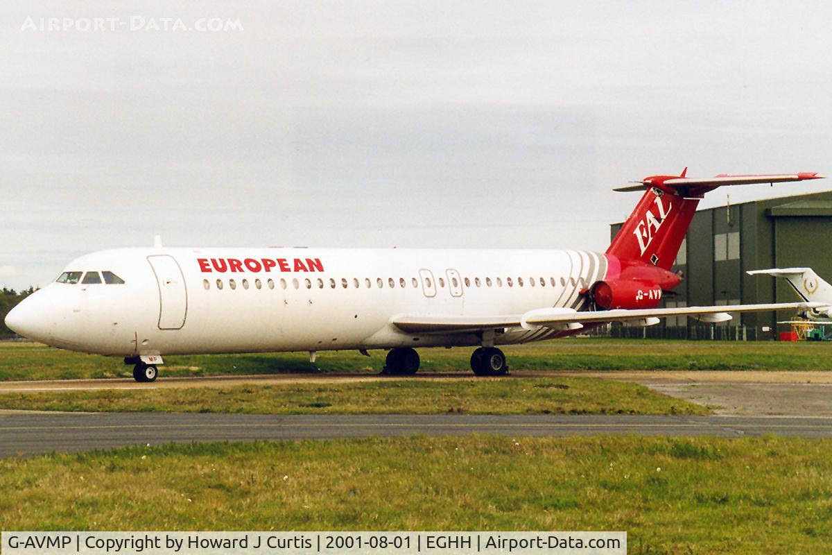 G-AVMP, 1968 BAC 111-510ED C/N BAC.144, European Aviation, in store.