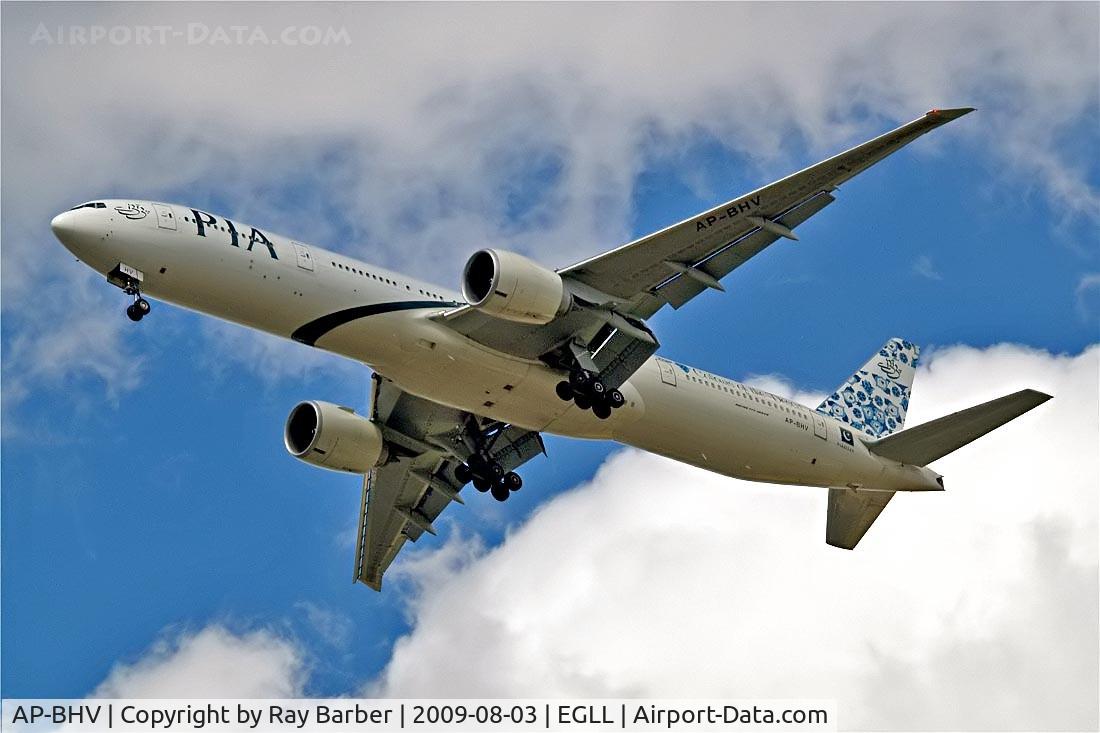 AP-BHV, 2006 Boeing 777-340/ER C/N 33778, Boeing 777-340ER [33778] (Pakistan International Airlines) Home~G 03/08/2009