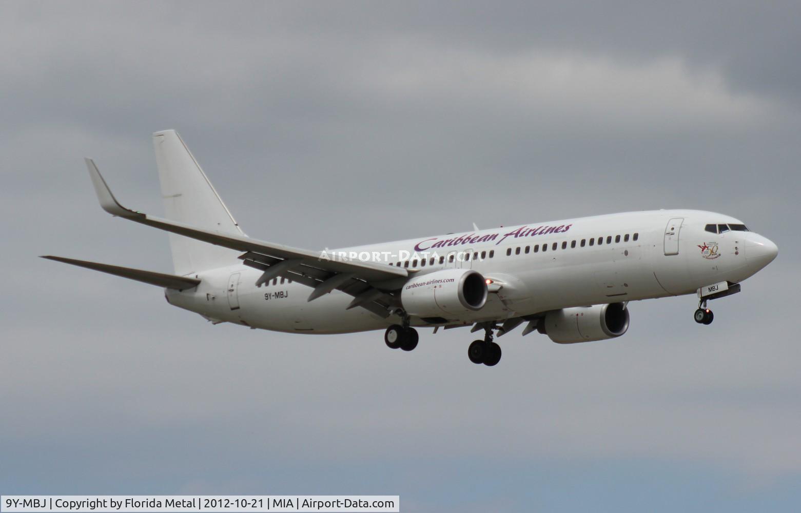 9Y-MBJ, 2007 Boeing 737-85P C/N 33980, Caribbean 737-800