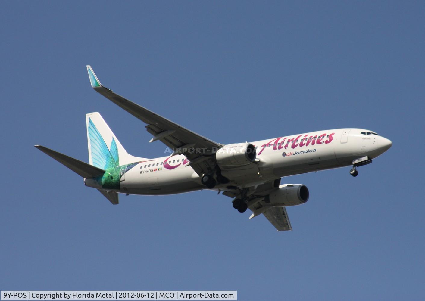 9Y-POS, 2000 Boeing 737-8Q8 C/N 28230, Caribbean 737-800