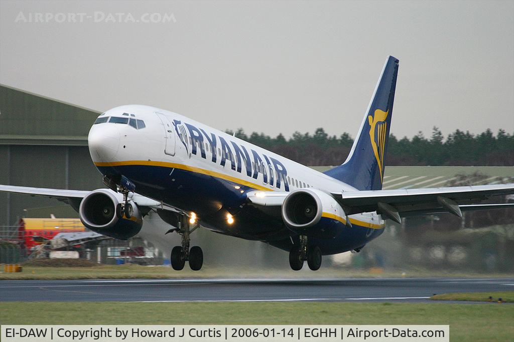 EI-DAW, 2003 Boeing 737-8AS C/N 33556, Ryanair