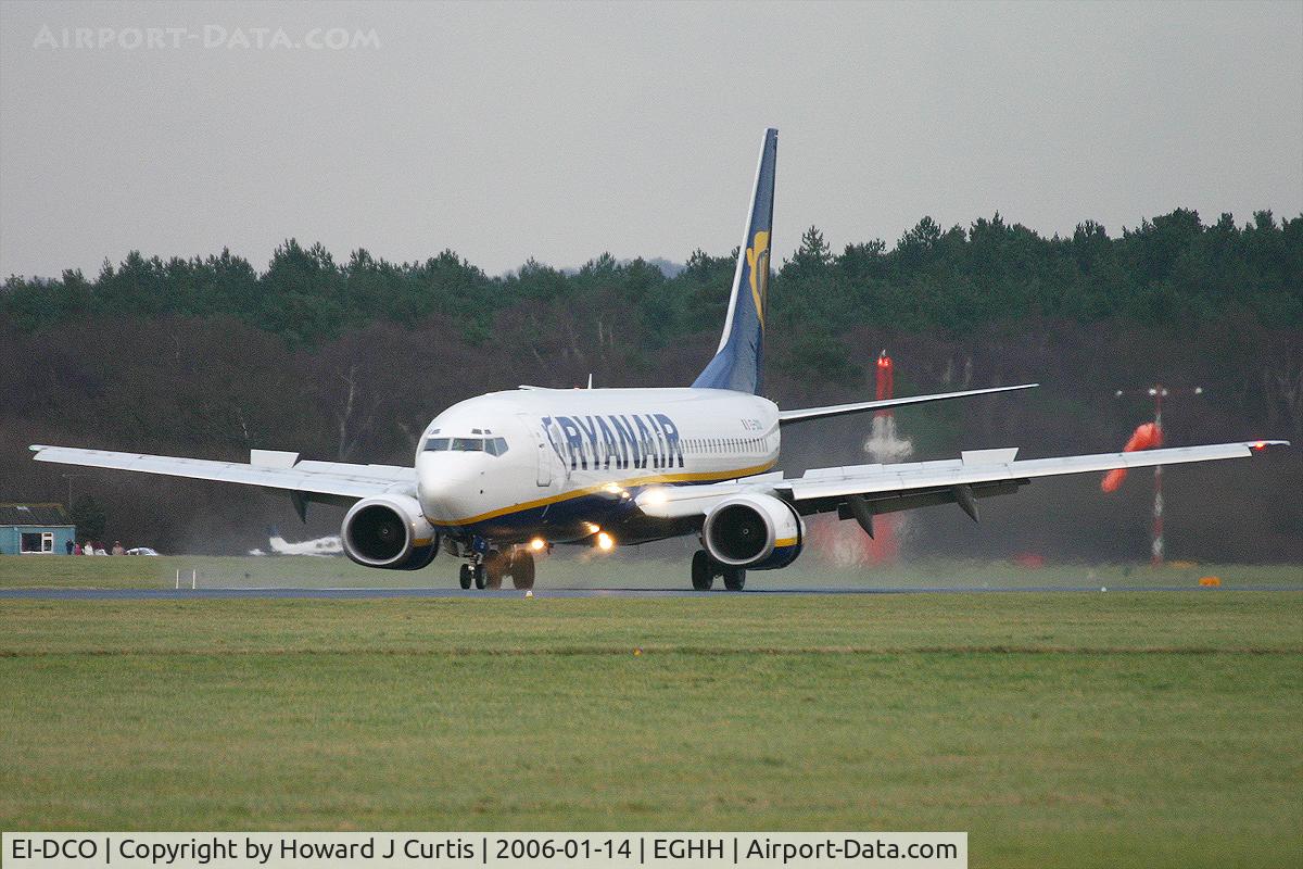 EI-DCO, 2004 Boeing 737-8AS C/N 33809, Ryanair, landing.