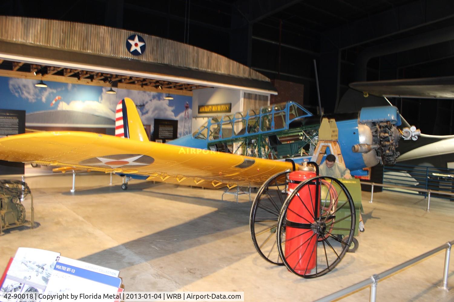 42-90018, 1942 Vultee BT-13B Valiant C/N Not found 42-90018, BT-13B Valiant
