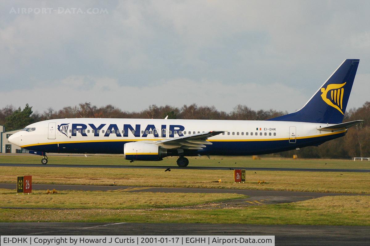 EI-DHK, 2005 Boeing 737-8AS C/N 33820, Ryanair, pre winglets.