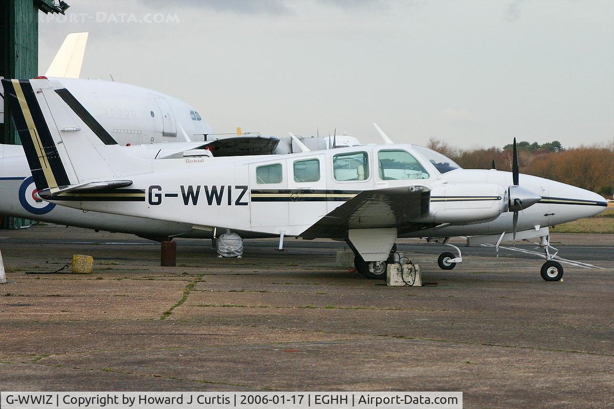 G-WWIZ, 1973 Beech 58 Baron C/N TH-429, Privately owned