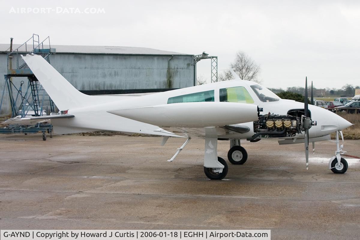 G-AYND, 1970 Cessna 310Q C/N 310Q0110, Ex Source.