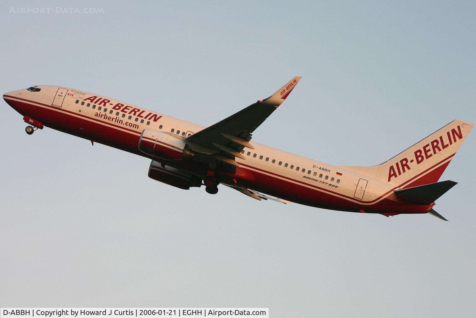 D-ABBH, 2003 Boeing 737-86J C/N 32919, Air Berlin.