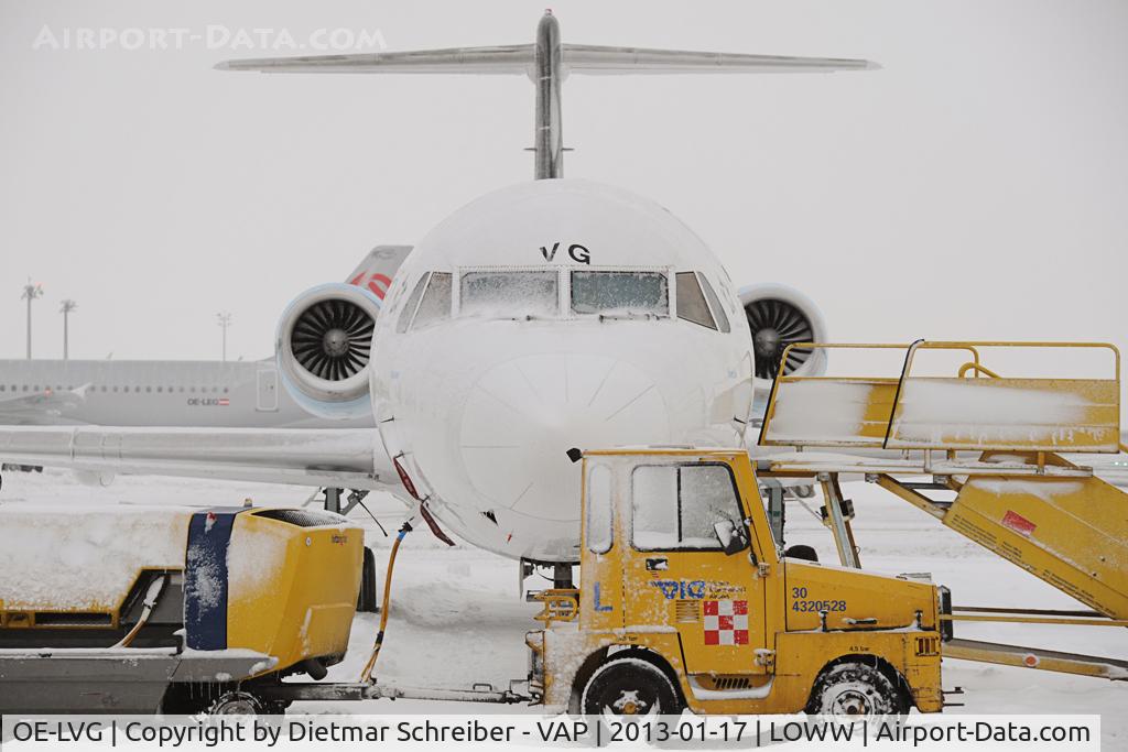 OE-LVG, 1994 Fokker 100 (F-28-0100) C/N 11520, Austrian Arrows Fokker 100