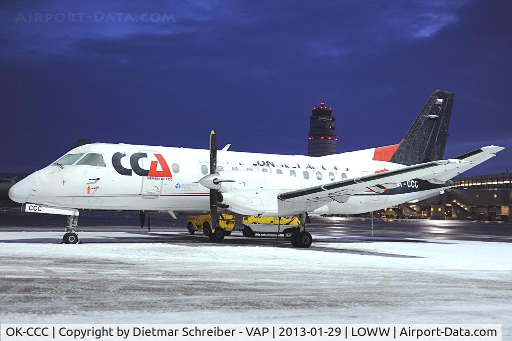 OK-CCC, 1990 Saab 340B C/N 340B-208, Central Connect Saab 340