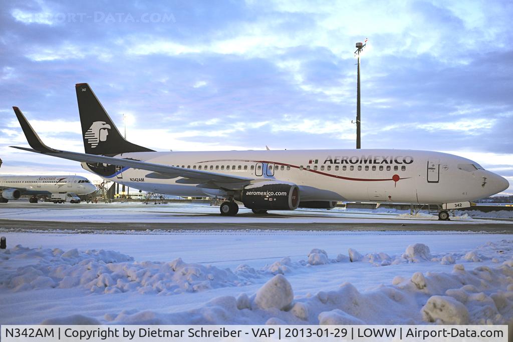 N342AM, 2005 Boeing 737-8Z9 C/N 34262, Aeromexico Boeing 737-800