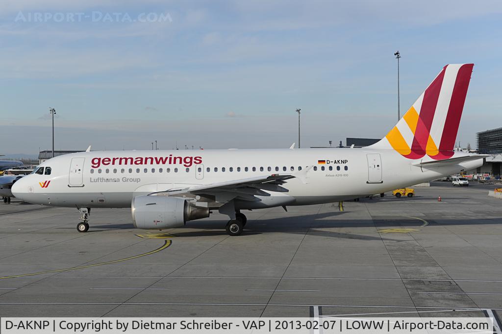 D-AKNP, 1999 Airbus A319-112 C/N 1155, Germanwings Airbus 319