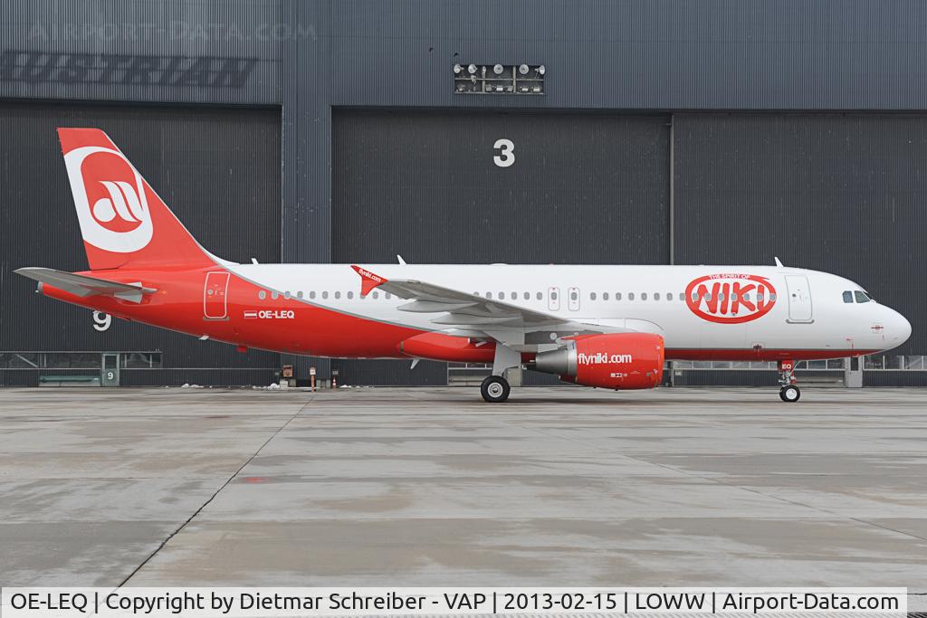OE-LEQ, 2013 Airbus A320-214 C/N 5464, Niki Airbus 320