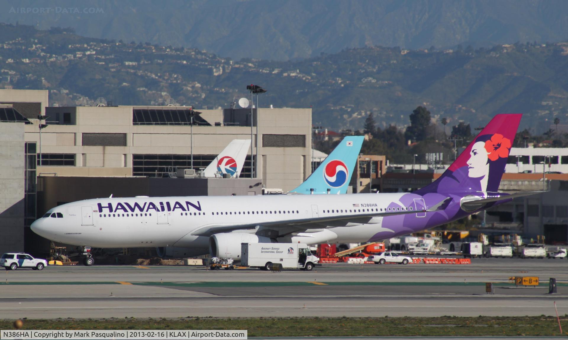 N386HA, 2012 Airbus A330-243 C/N 1302, Airbus A330-200