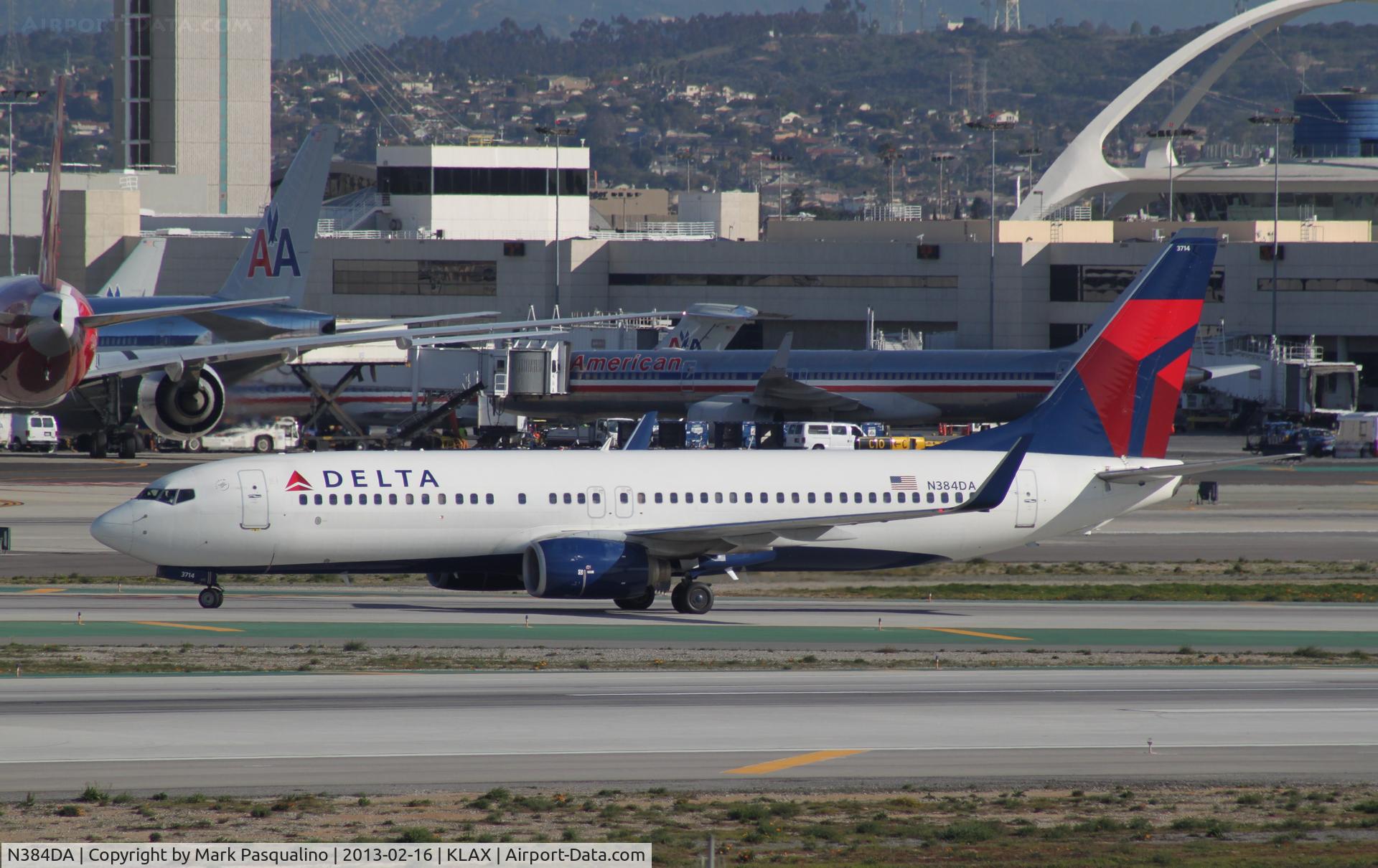 N384DA, 1999 Boeing 737-832 C/N 30347, Boeing 737-800