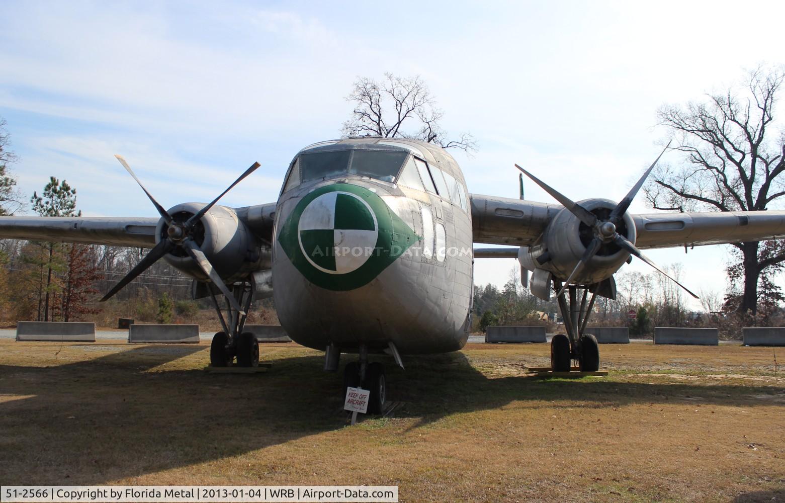 51-2566, 1951 Fairchild C-119C Flying Boxcar C/N 10524, C-119C Boxcar