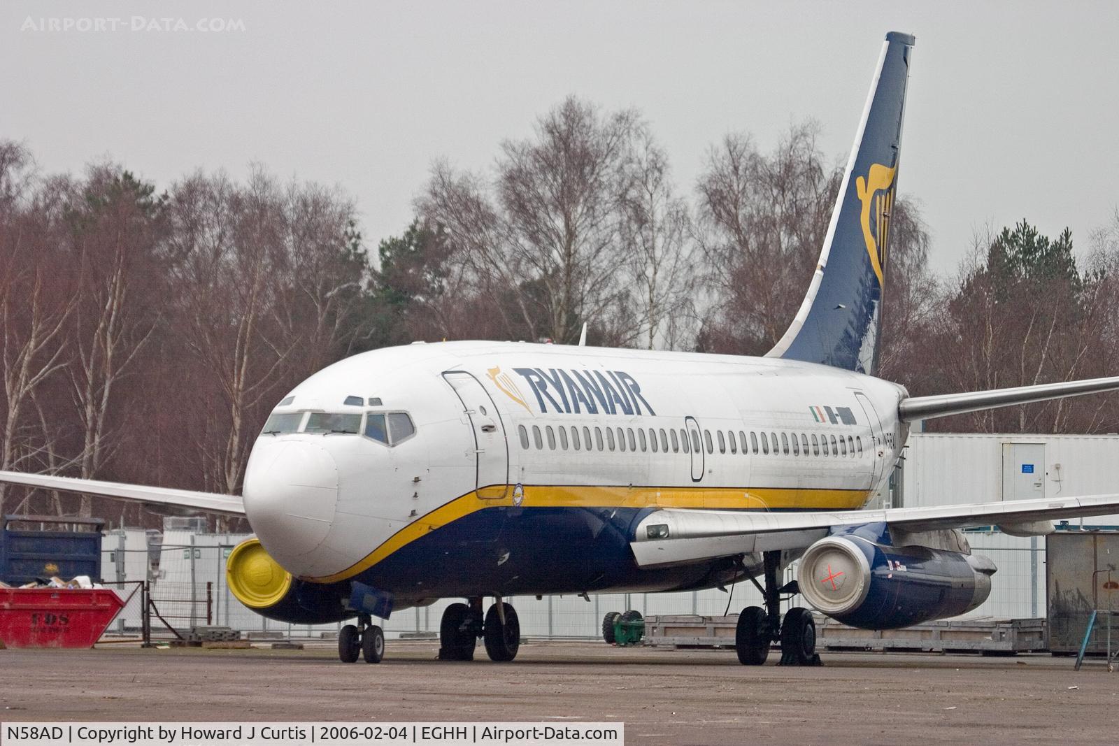 N58AD, 1979 Boeing 737-204 C/N 22058, Autodirect Aviation Leasing, ex Ryanair (EI-CJG).