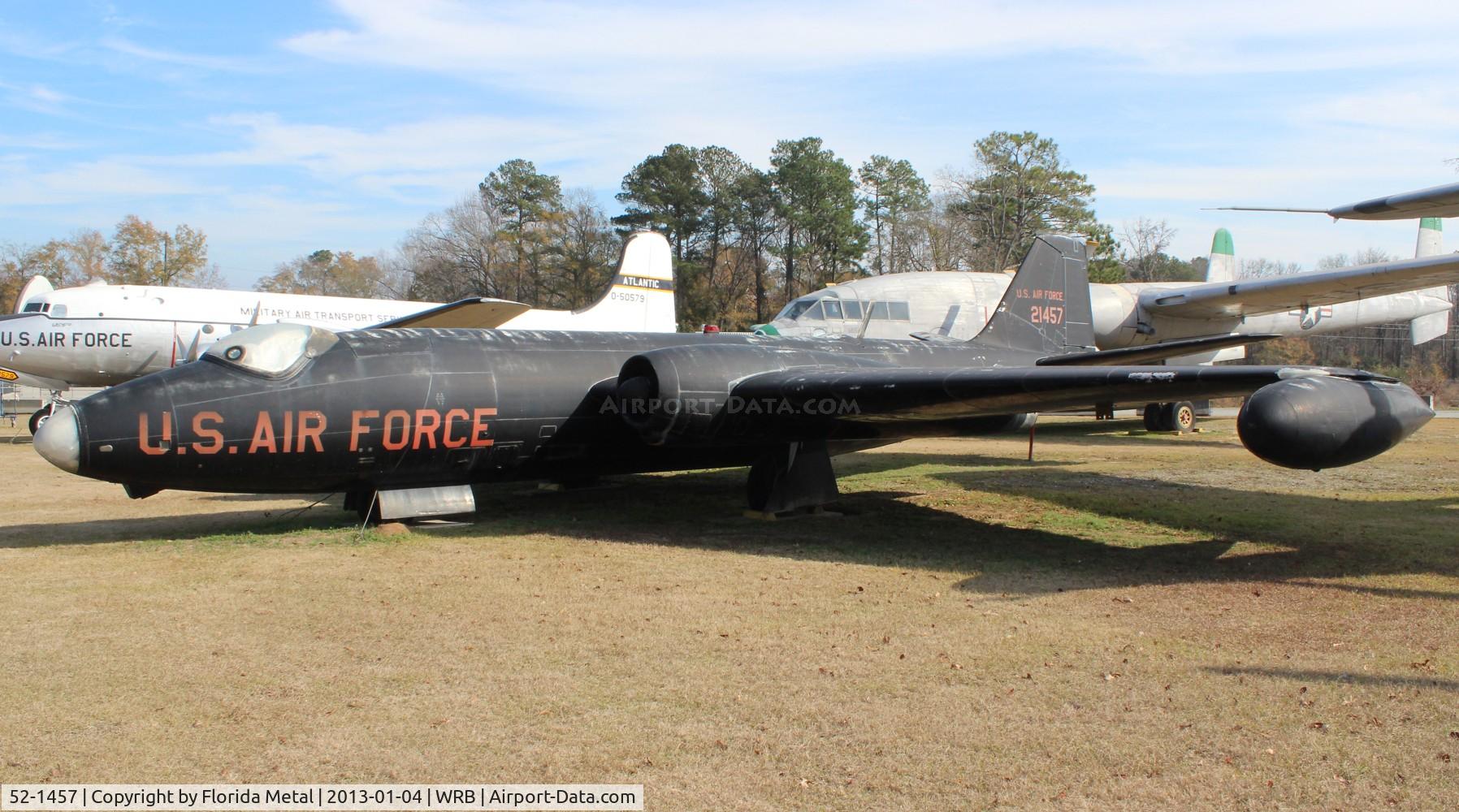 52-1457, 1952 Martin RB-57A Canberra C/N 040, RB-57A Canberra