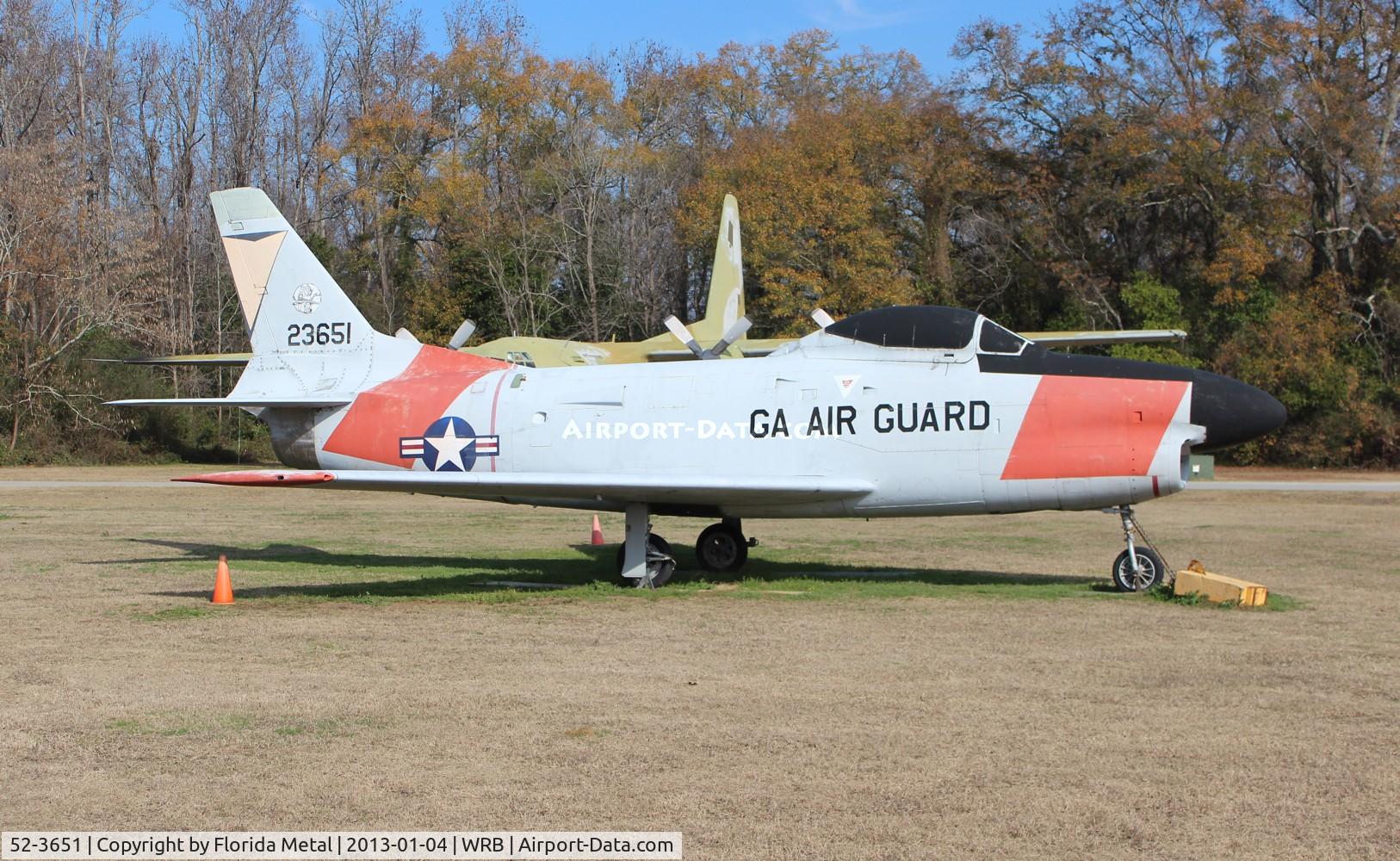 52-3651, 1952 North American F-86L Sabre C/N 190-54, F-86L Sabre