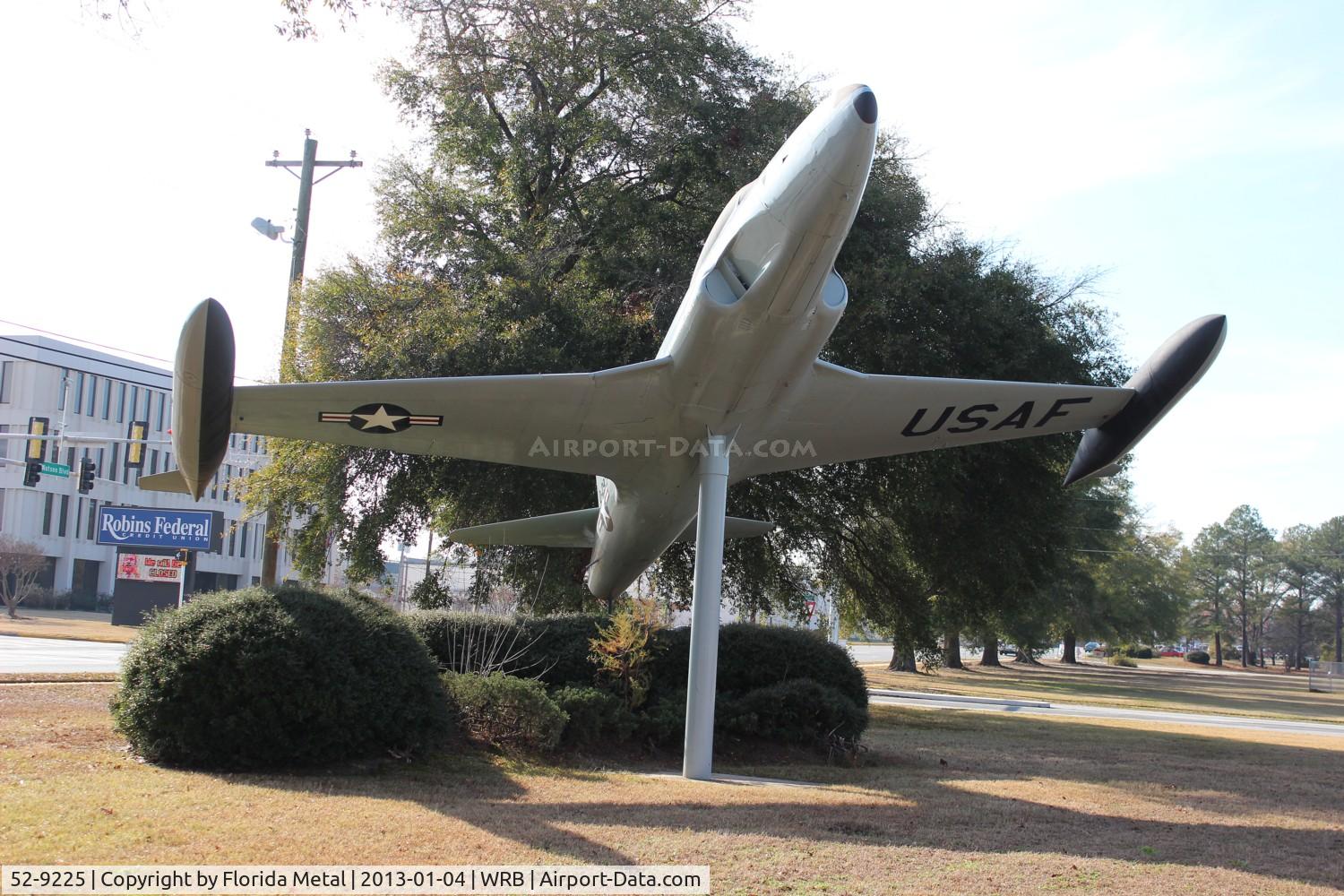 52-9225, 1952 Lockheed T-33A Shooting Star C/N 580-7291, T-33A Shooting Star