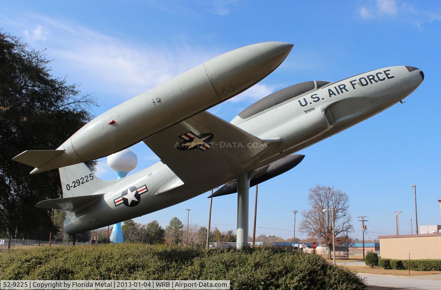 52-9225, 1952 Lockheed T-33A Shooting Star C/N 580-7291, T-33A Shooting Star