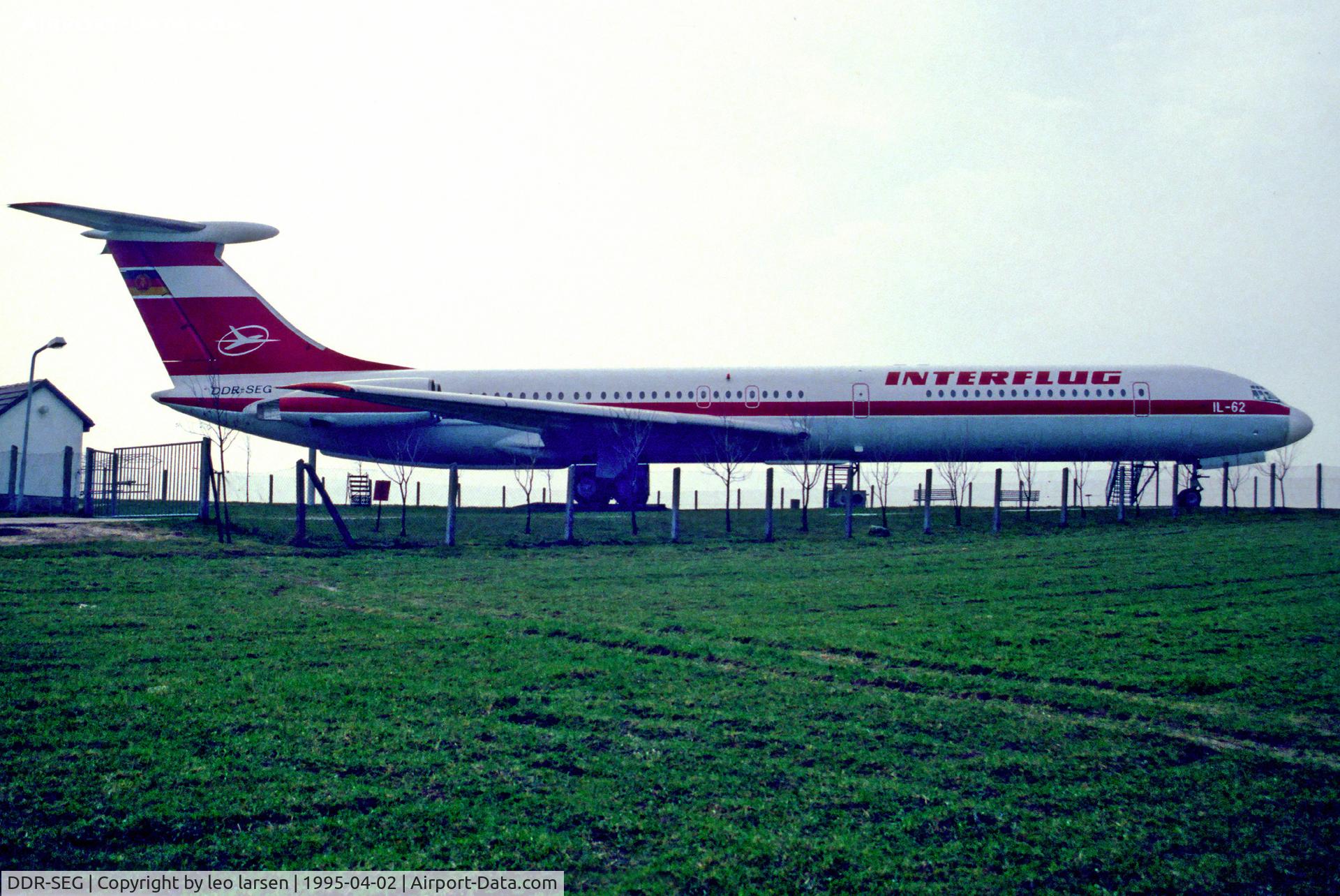 DDR-SEG, 1973 Ilyushin IL-62 C/N 31403, Stöllen Germany 2.4.95