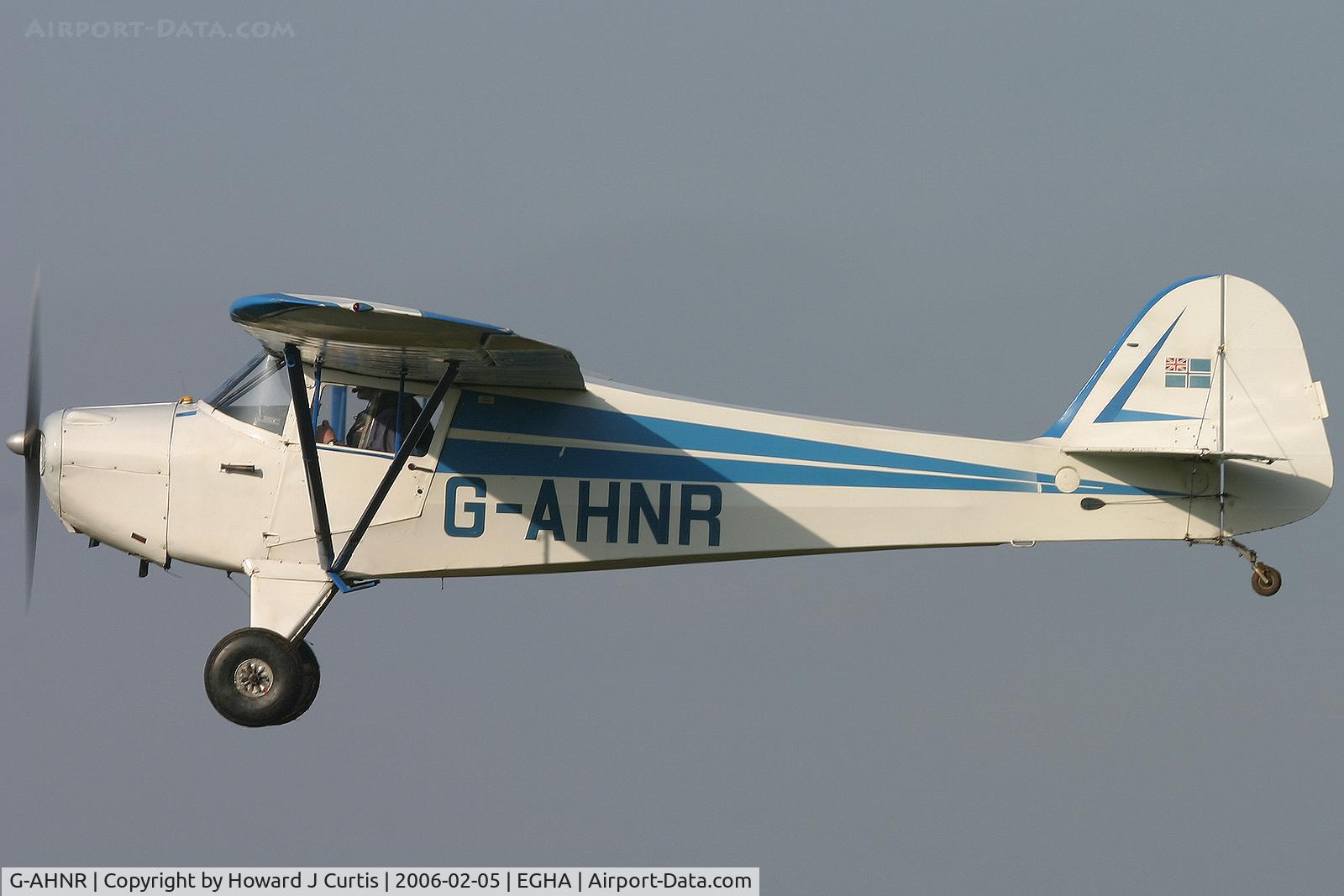 G-AHNR, 1946 Taylorcraft BC-12D Twosome C/N 7204, Privately owned.