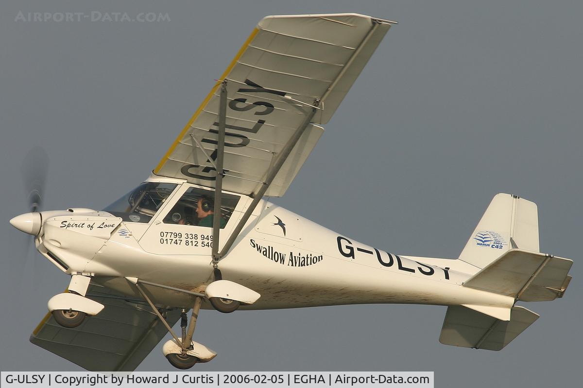 G-ULSY, 2004 Comco Ikarus C42 FB80 C/N 0405-6603, Privately owned.