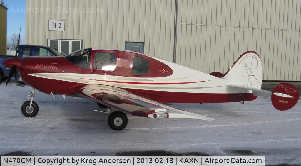 N470CM, 1959 Downer Bellanca 14-19 C/N 4107, Downer Bellanca 14-19-3 Cruisemaster out on the ramp.
