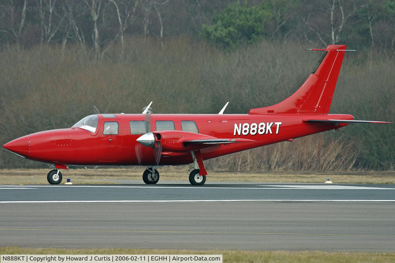 N888KT, 1980 Piper Aerostar 601P C/N 61P07838063396, 'Miss Kai Tak', now devoid of titling.