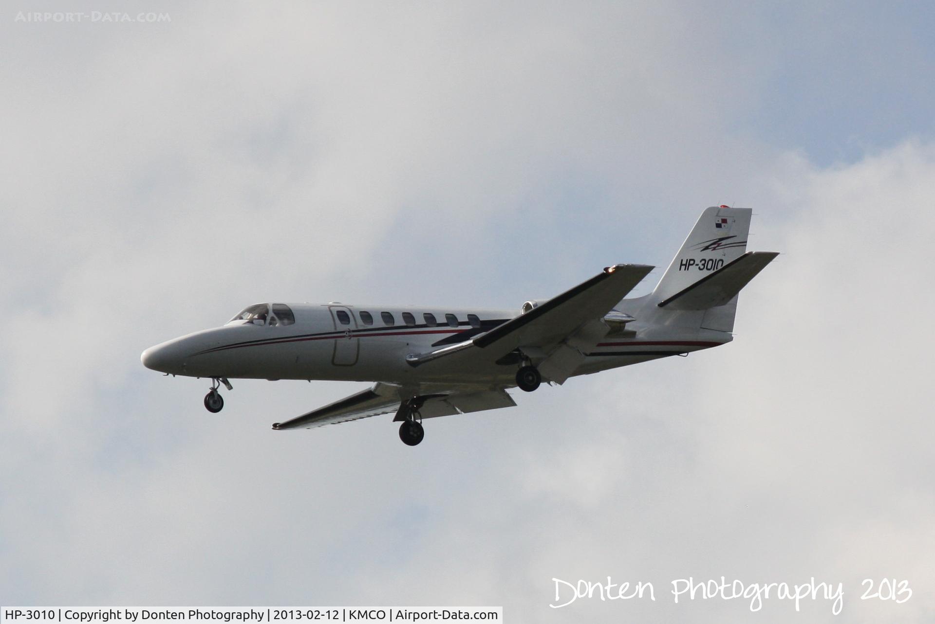 HP-3010, Cessna 560  Citation V C/N 560-0378, Cessna Citation V (HP-3010) arrives at Orlando International Airport