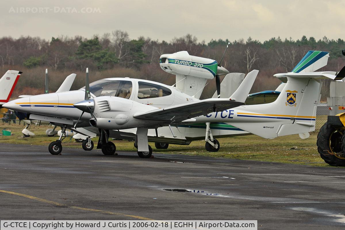 G-CTCE, 2005 Diamond DA-42 Twin Star C/N 42.043, CTC Aviation