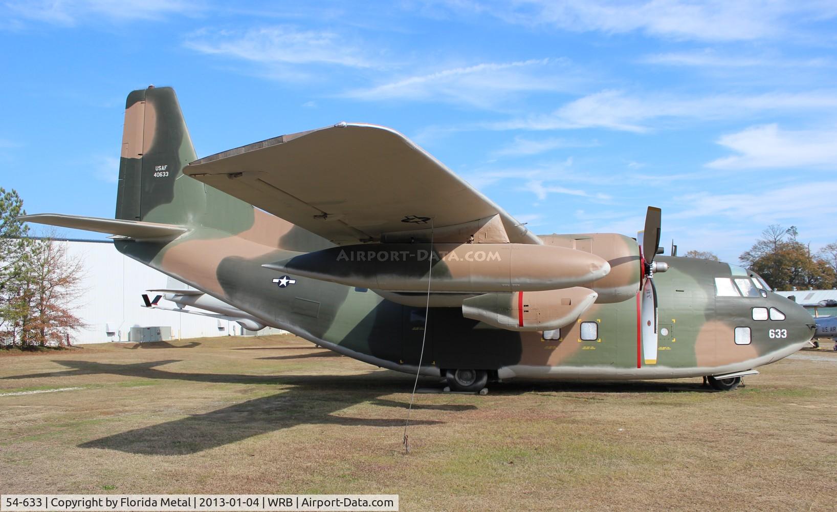 54-633, 1954 Fairchild UC-123K Provider C/N 20082, C-123 Provider