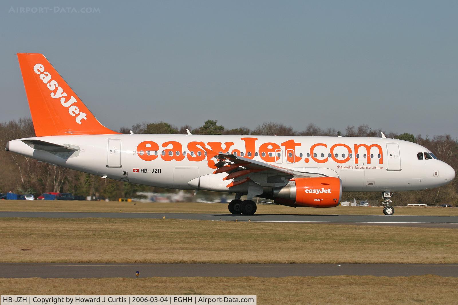 HB-JZH, 2004 Airbus A319-111 C/N 2230, easyJet Switzerland