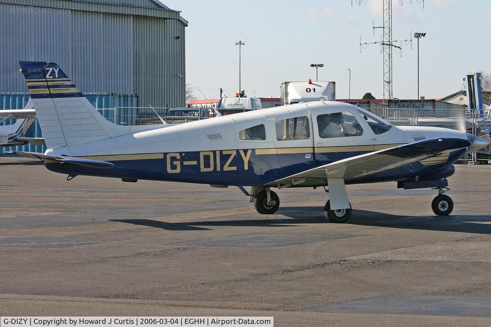 G-DIZY, 1977 Piper PA-28R-201T Cherokee Arrow III C/N 28R-7703401, Privately owned