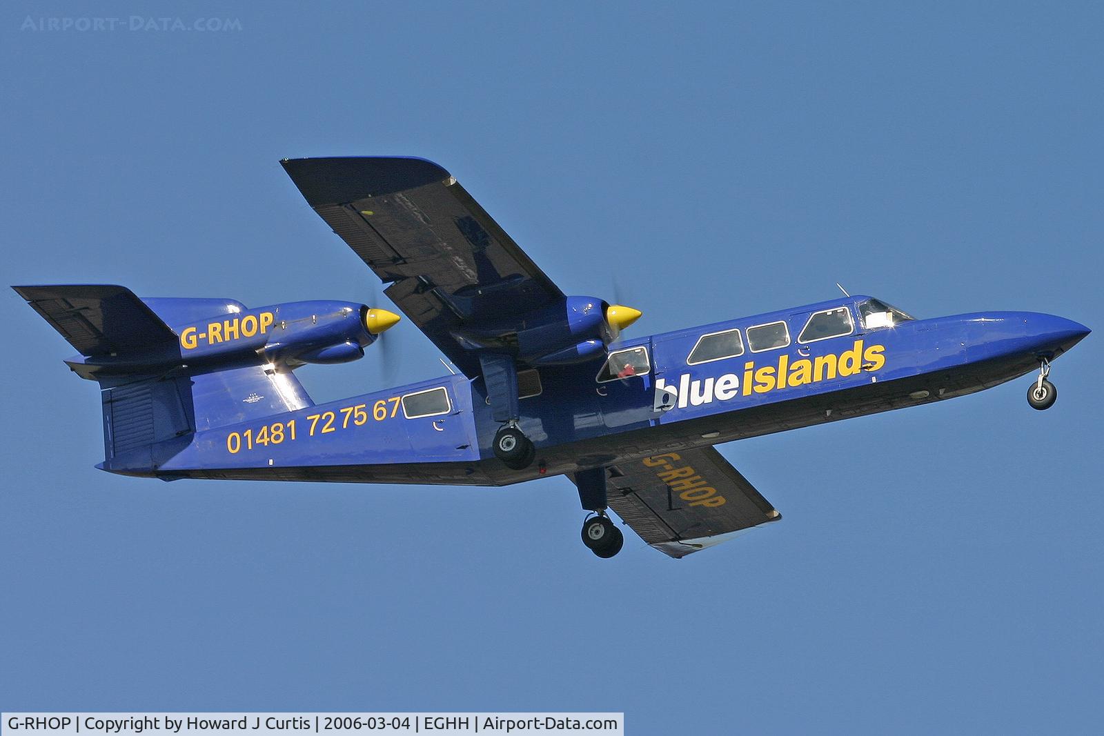 G-RHOP, 1976 Britten-Norman BN-2A Mk.III-2 Trislander C/N 1042, Rockhopper.aero
