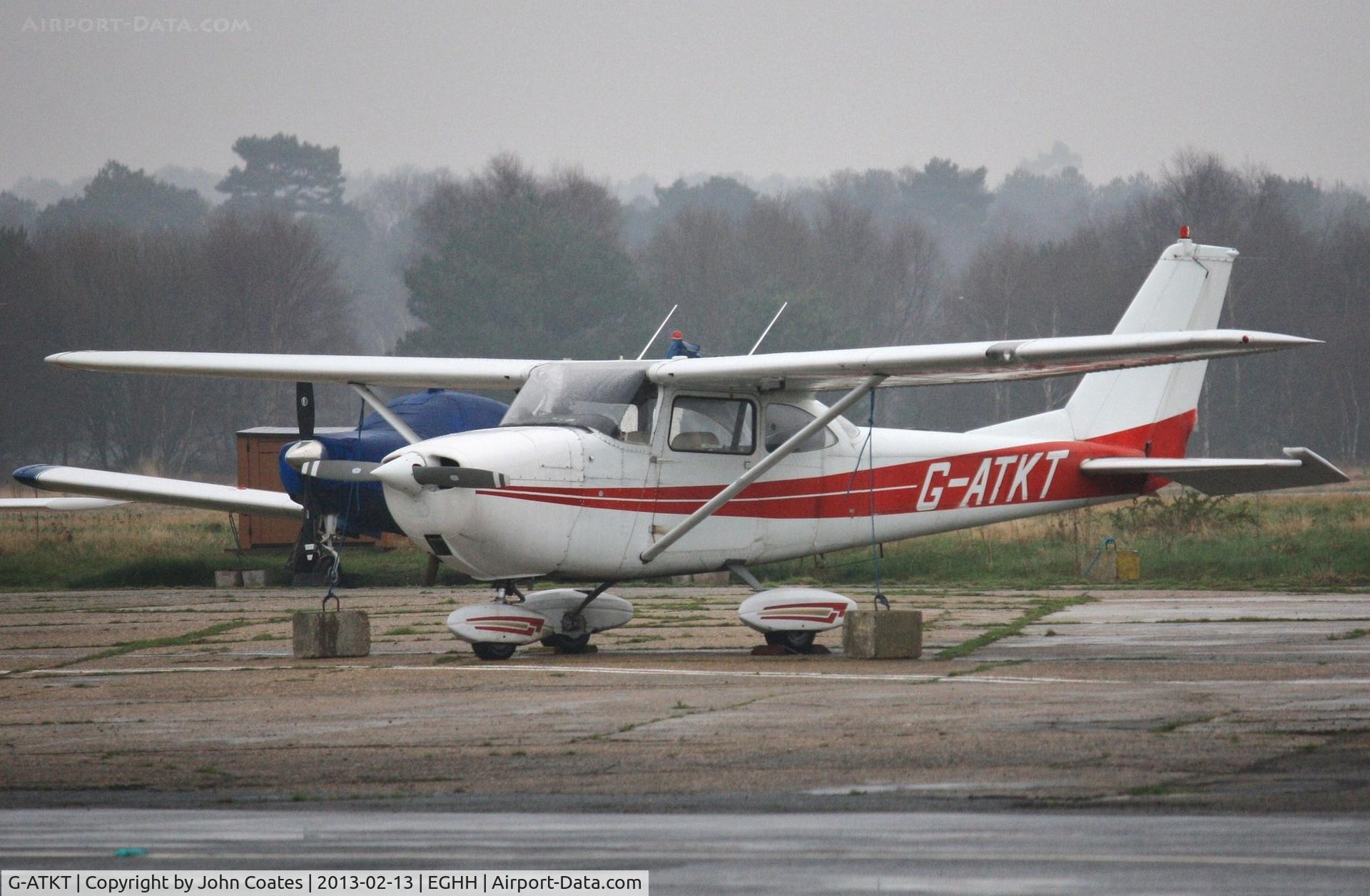 G-ATKT, 1965 Reims Cessna F172G Skyhawk C/N 0206, Parked at Airtime North