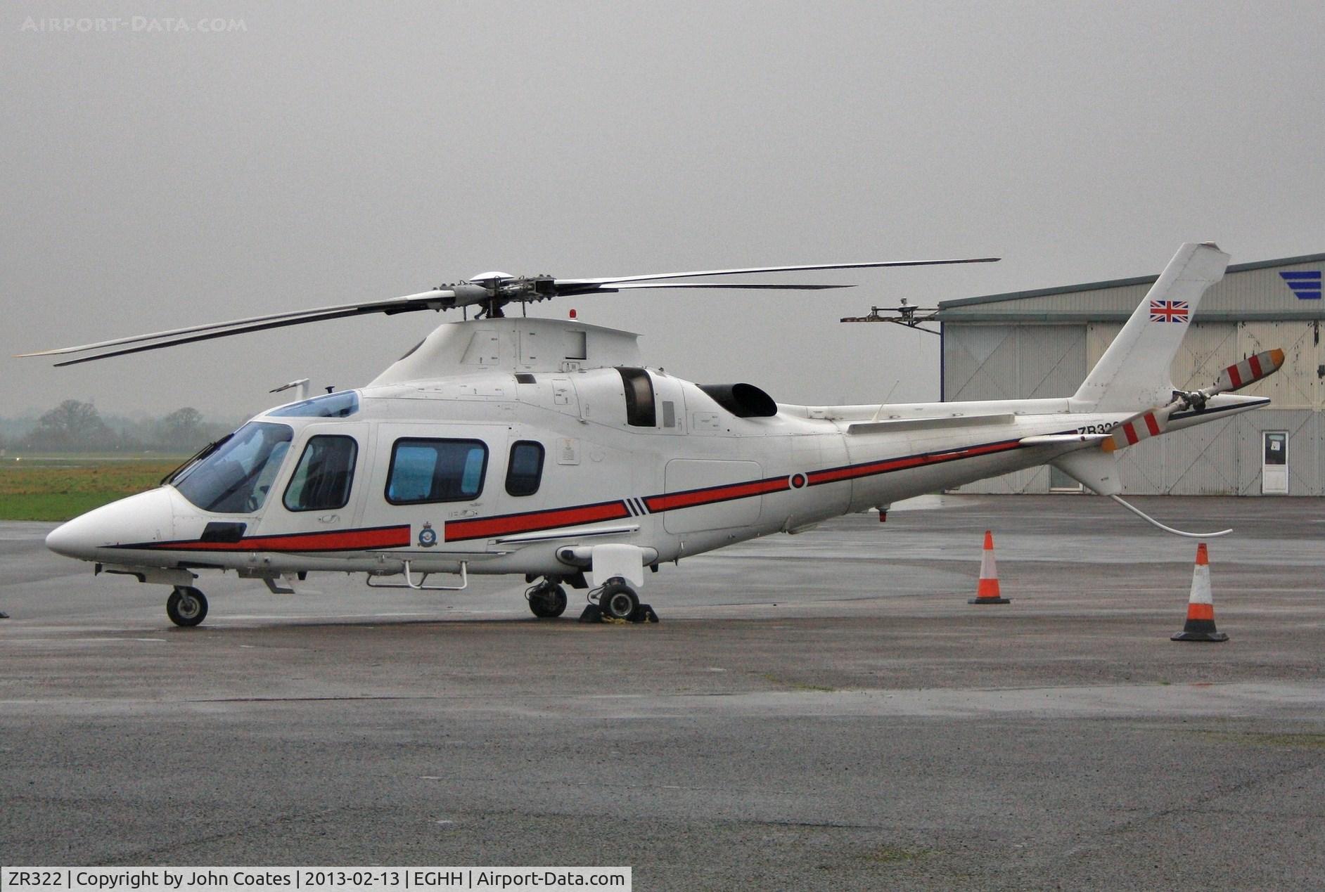 ZR322, 2006 Agusta A-109E Power C/N 11664, Parked at Sigs