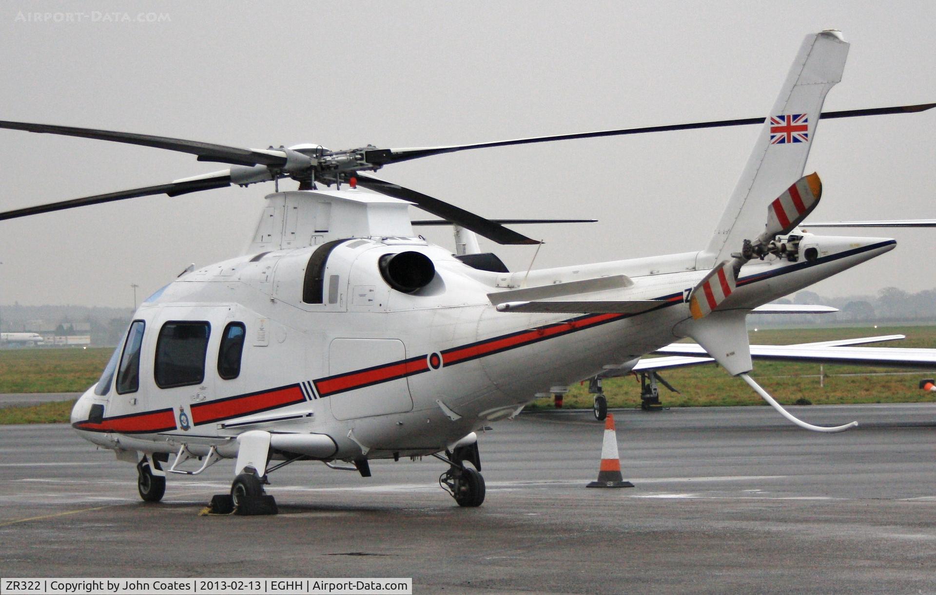 ZR322, 2006 Agusta A-109E Power C/N 11664, Parked at Sigs
