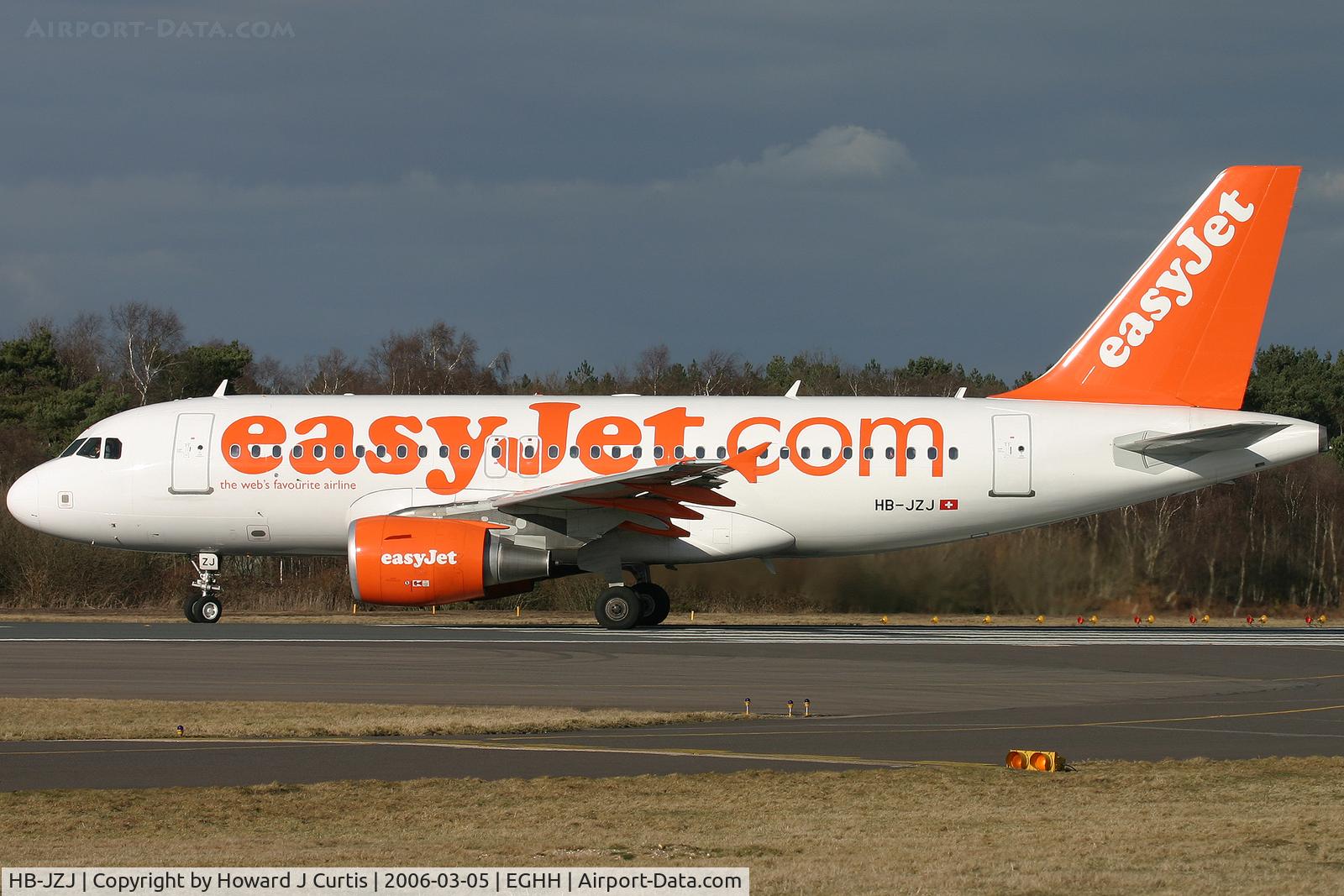 HB-JZJ, 2004 Airbus A319-111 C/N 2265, easyJet Switzerland