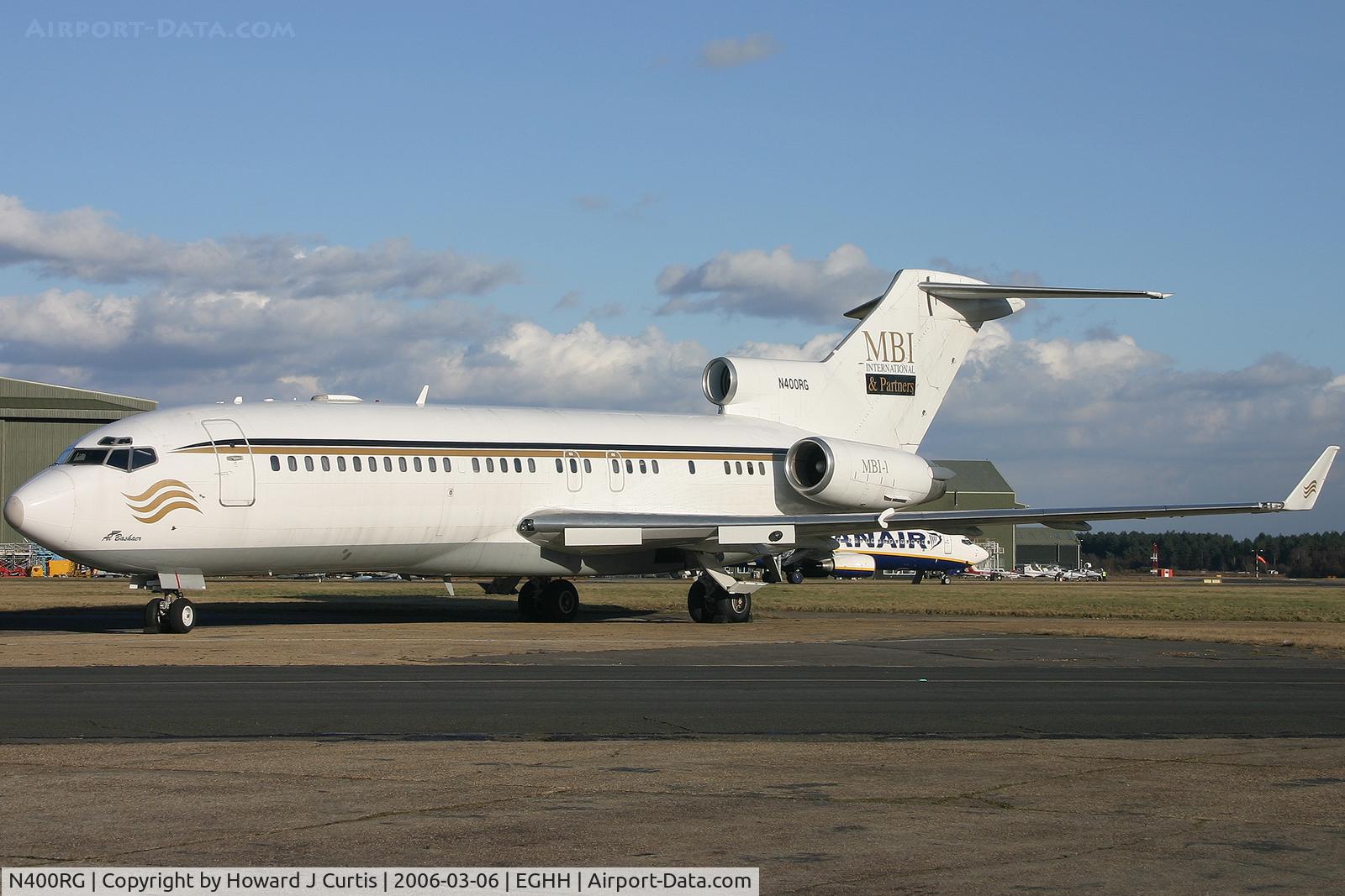 N400RG, 1967 Boeing 727-22 C/N 19149, MBI International & Partners