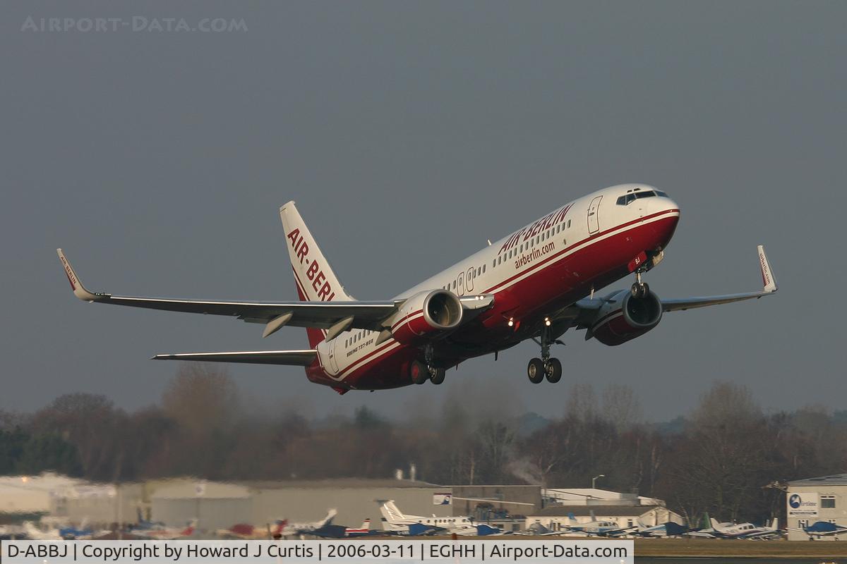 D-ABBJ, 2003 Boeing 737-86Q C/N 30286, Air Berlin