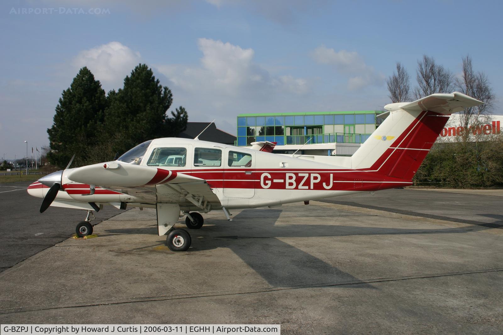 G-BZPJ, 1979 Beech 76 Duchess C/N ME-227, Bournemouth Commercial Flight Training.